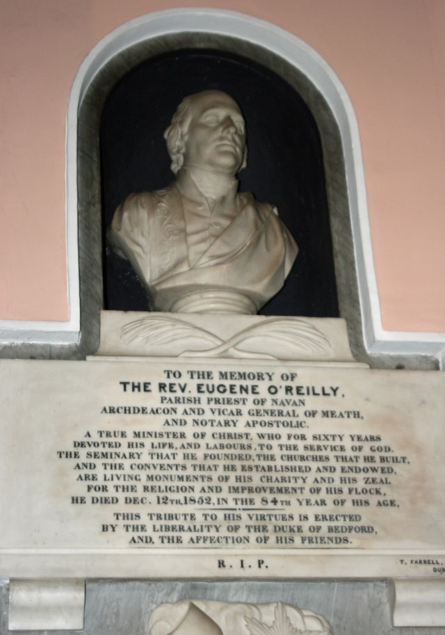 eugene o reilly bust in st marys church